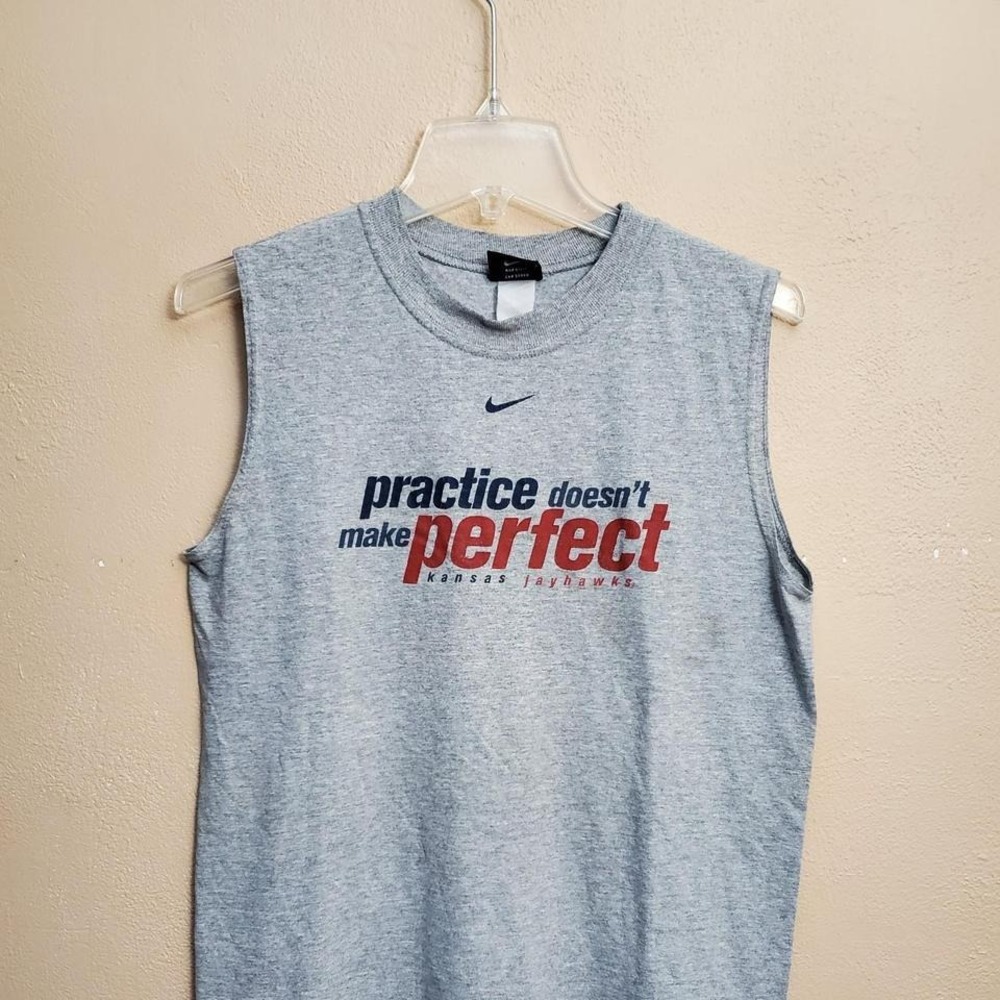 vintage Kansas Jayhawks Nike sleeveless tank top